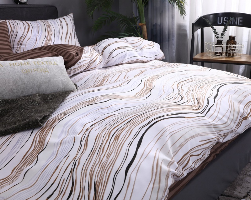 Комплект постельного белья из сатина Подарочный AC063